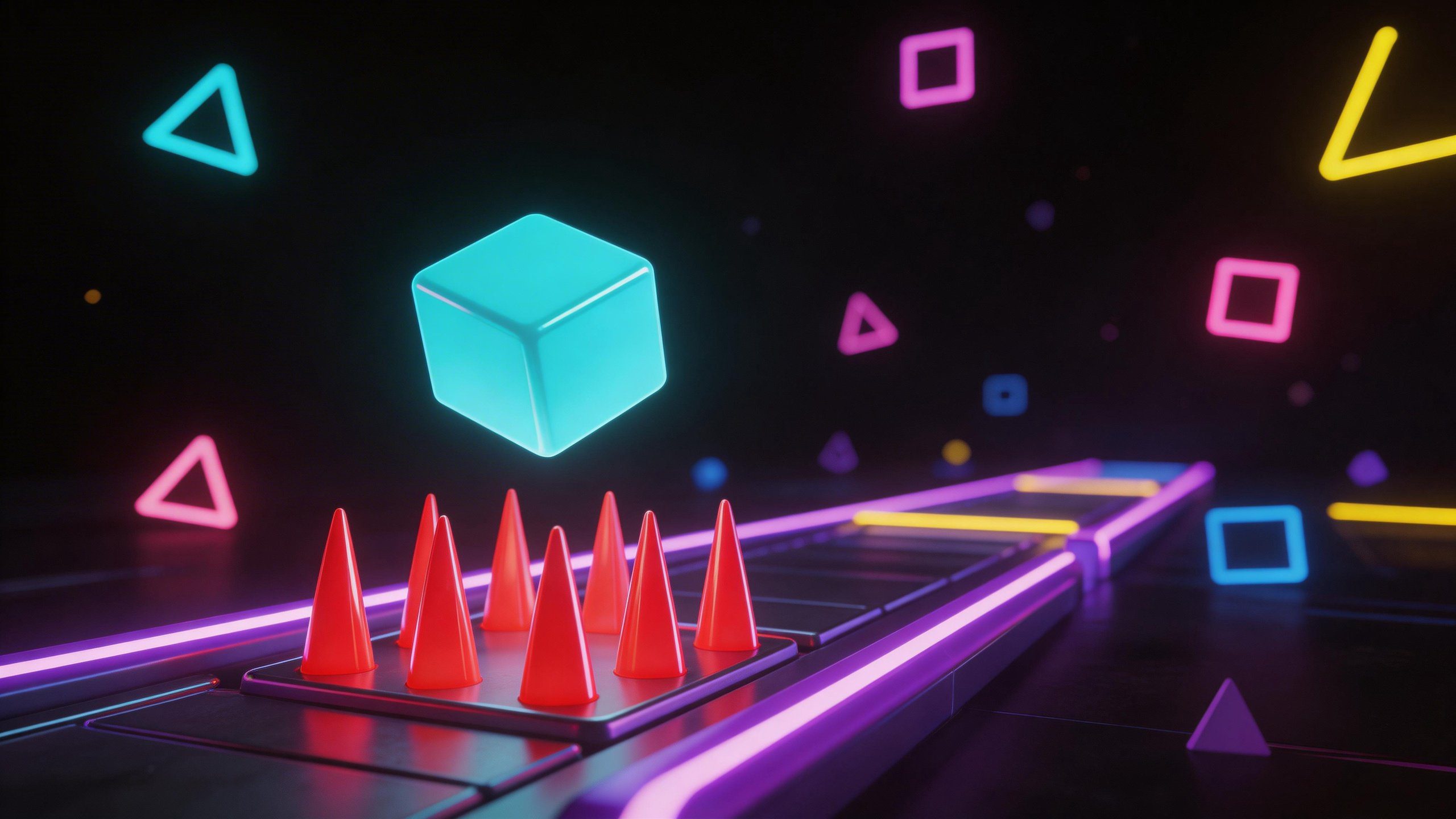 Geometry Lite gameplay